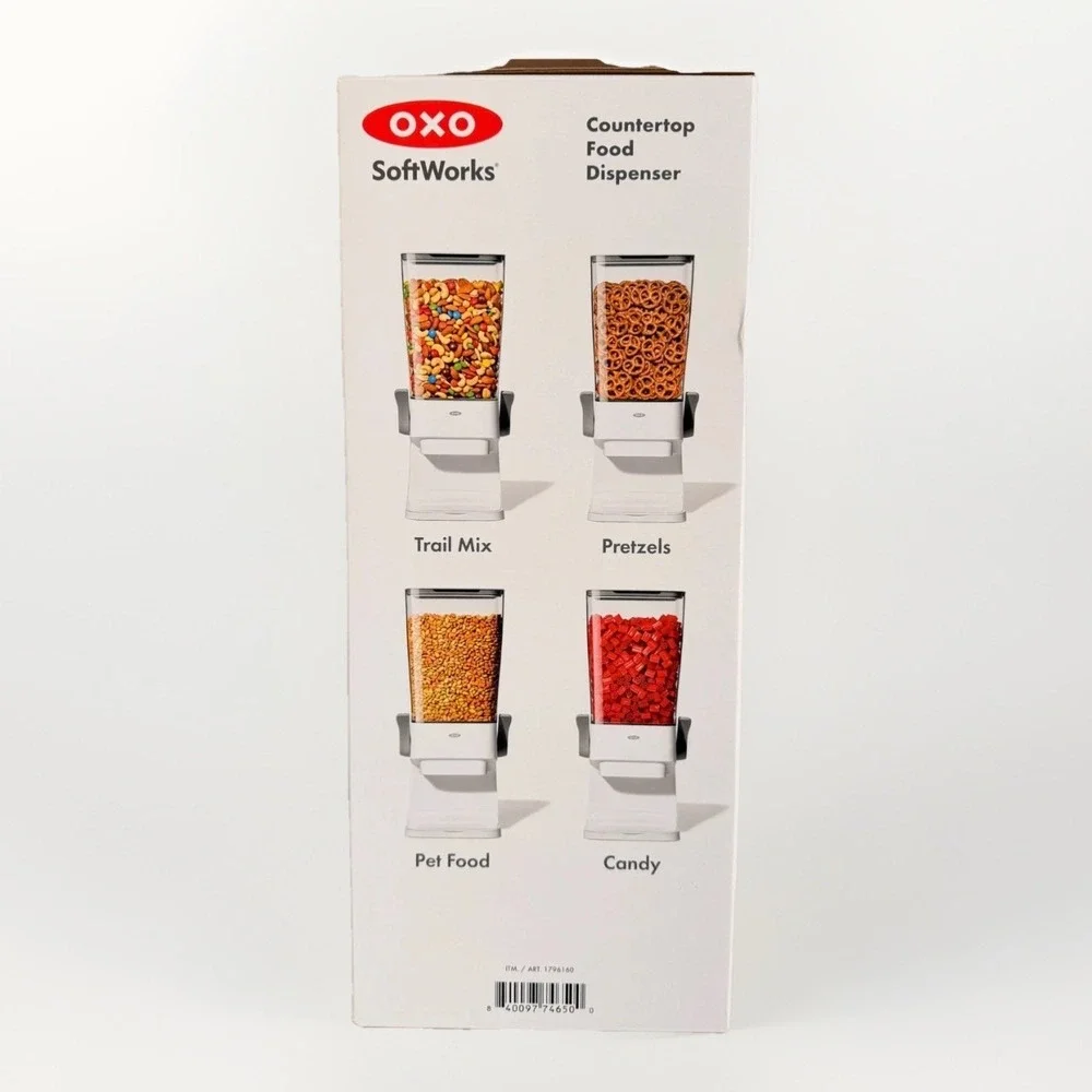 OXO Soft Works Countertop Food Dispenser BPA Free Large-Capacity Canister 5.5 QT